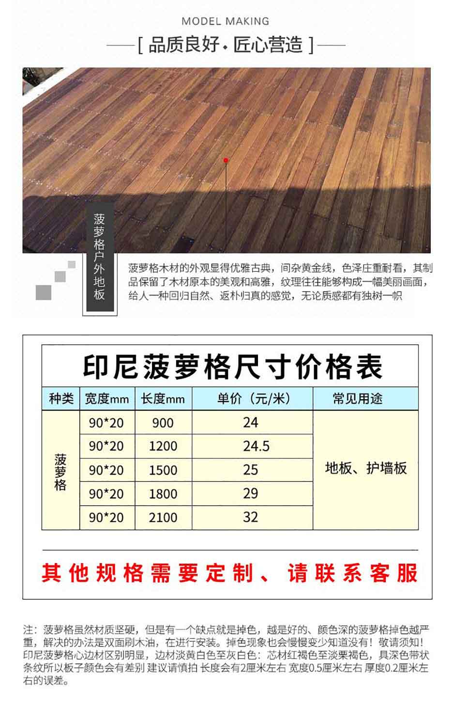 南非菠蘿格價格